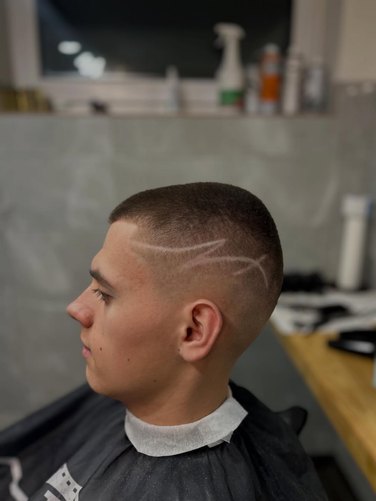 Realizacja Aga Barber Studio — strzyżenie 2